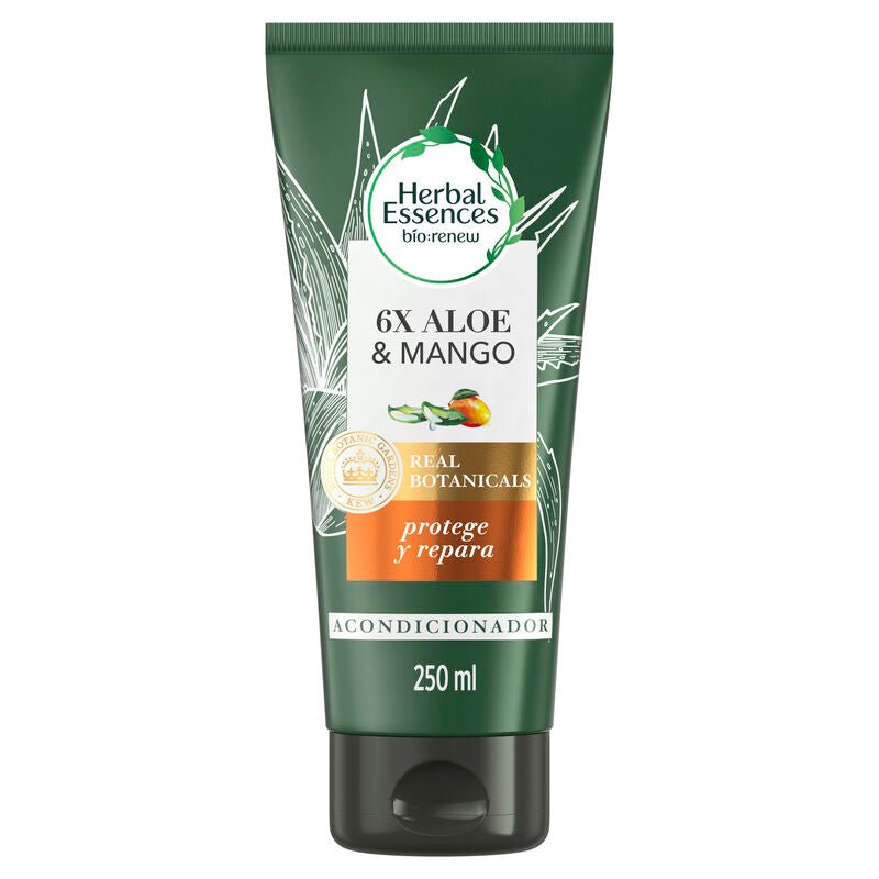 Acondicionador Herbal Essences Bio:renew 6x Aloe & Mango Protege & Repara 250 ml - Farmacias Arrocha