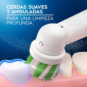 Cabezal Redondo de Repuesto para Cepillo Eléctrico, Oral - B Advanced Clean, 2 Unidades - Farmacias Arrocha