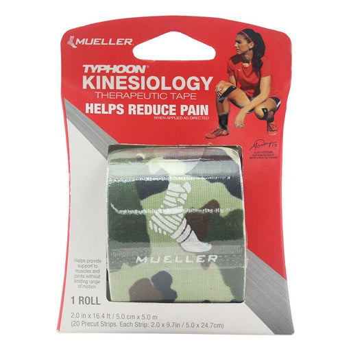 Mueller Sports Kinesiology Tape Istrip Roll Green Camo - Farmacias Arrocha