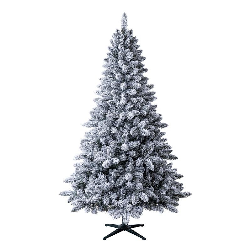 Arbolito 7' Denison Flocked Spruce - Farmacias Arrocha