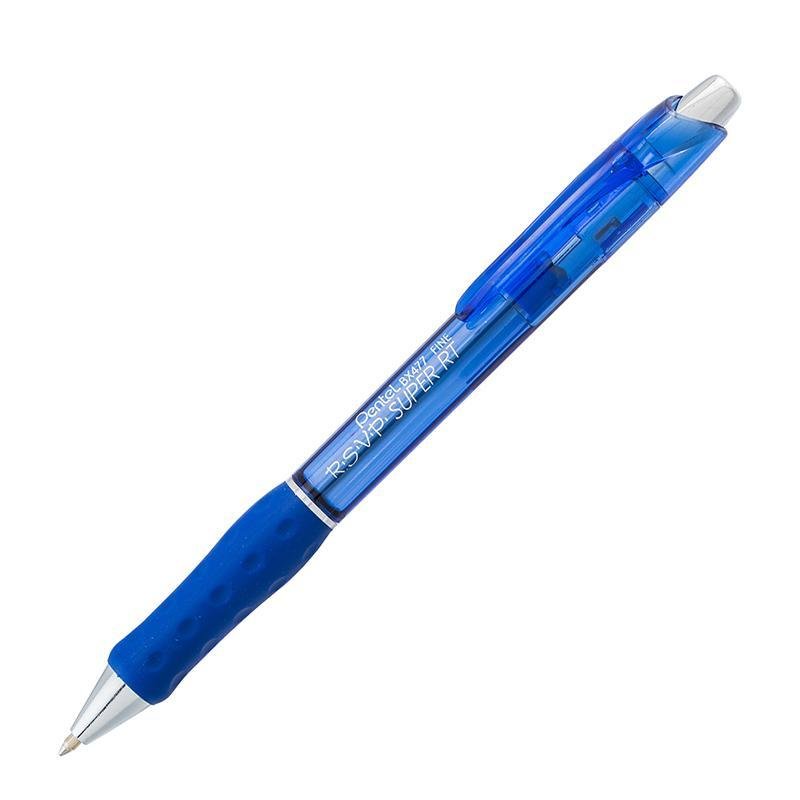 Pentel Rsvp Super Rt Negro / Azul 0.7 Mm - Farmacias Arrocha