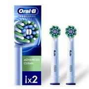 Cabezal Redondo de Repuesto para Cepillo Eléctrico, Oral - B Advanced Clean, 2 Unidades - Farmacias Arrocha