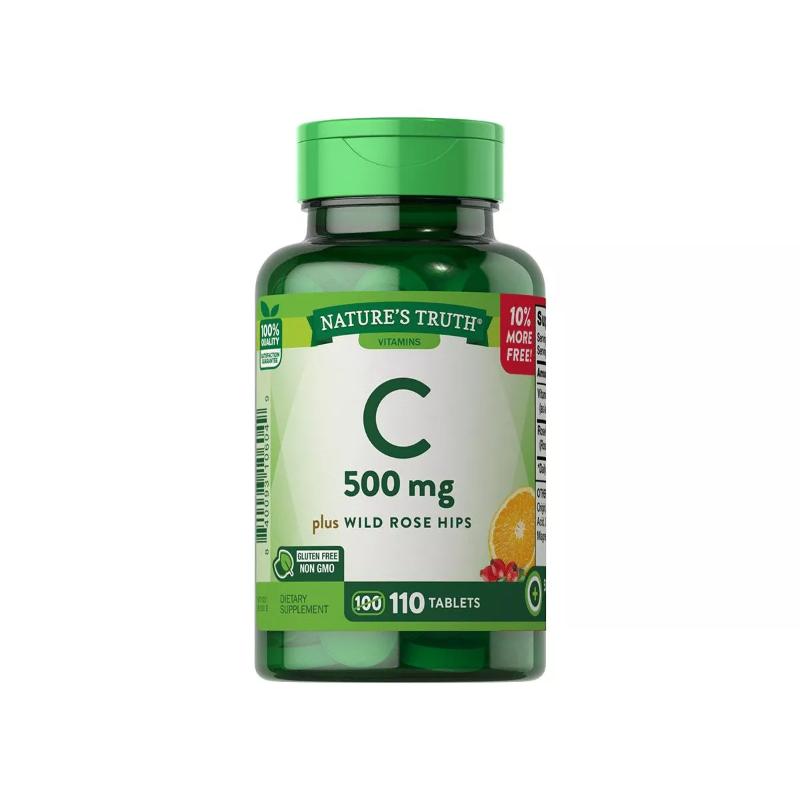 Nature'S Truth Vitamin C 500 Mg Rh 110Tab - Farmacias Arrocha