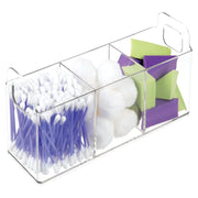 iDesign Organizador Transparente 9"x3"x4" - Farmacias Arrocha