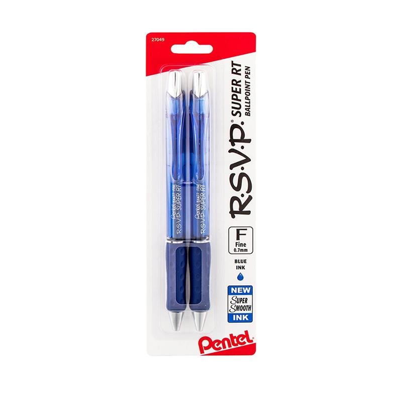 Pentel Rsvp Super Rt Negro / Azul 0.7 Mm - Farmacias Arrocha