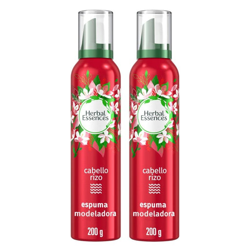Espuma Modeladora Herbal Essences Cabello Rizo Jazmín 400 g (2 Unidades De 200 g) - Farmacias Arrocha