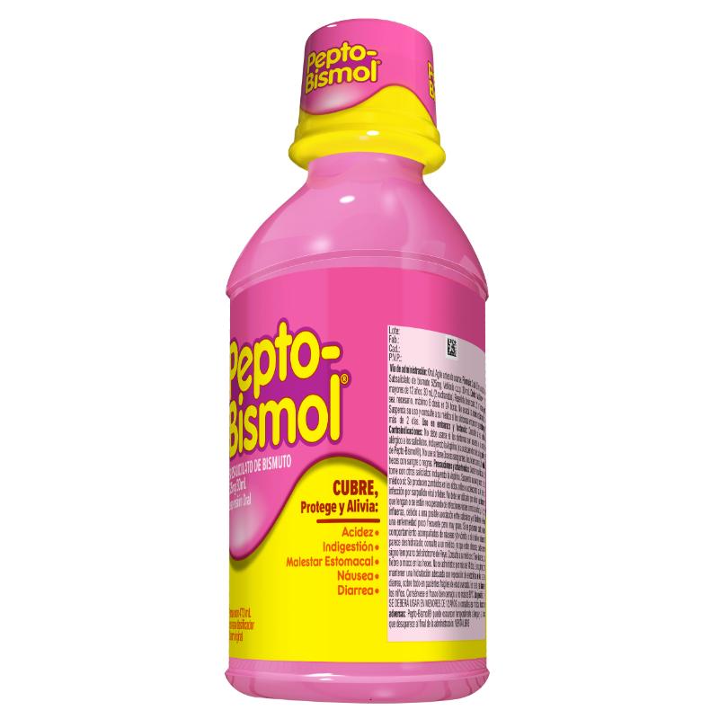 Pepto - Bismol Suspensión Sabor Original 473 Ml - Alivio Para El Malestar Estomacal - Farmacias Arrocha