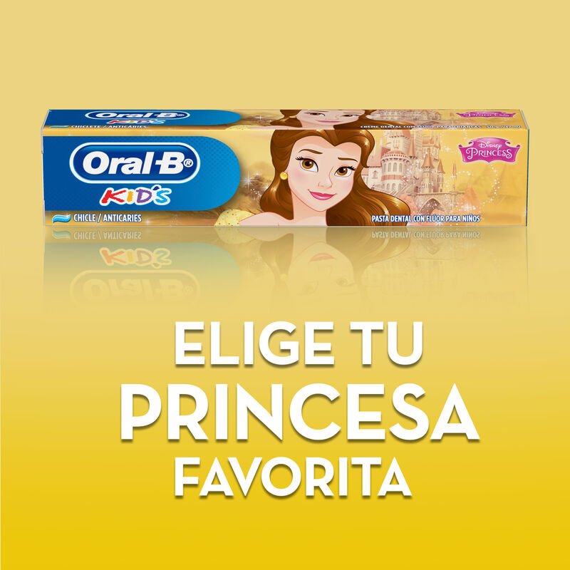 Pasta dental Oral - B Kids Princesas 37 ml - Farmacias Arrocha