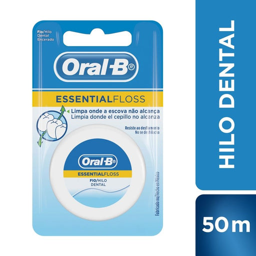 Hilo dental Oral - B Essential Floss 50 M - Farmacias Arrocha