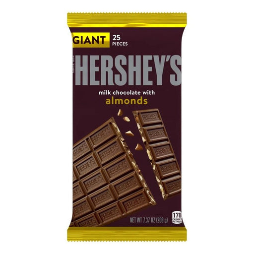 Hershey Choco/Almond Giant Bar 8Oz - Farmacias Arrocha