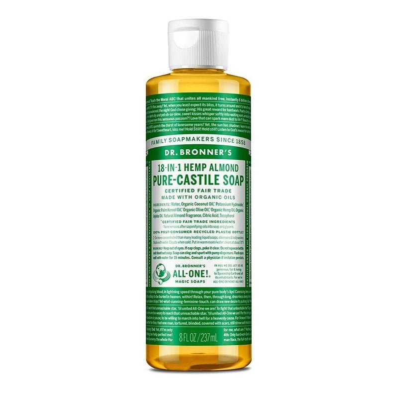 Dr Bronner Soap Almond Liq 8Oz - Farmacias Arrocha