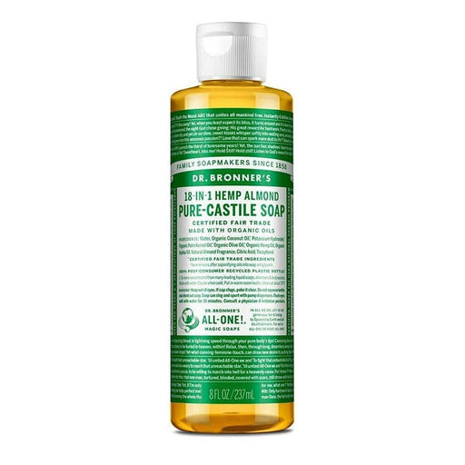 Dr Bronner Soap Almond Liq 8Oz - Farmacias Arrocha