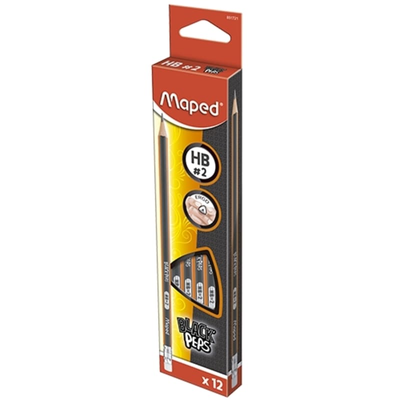 Maped Lap - Grafito Energy Hb Blist 12Und - Farmacias Arrocha