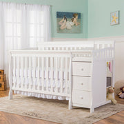 Pecora 5 In 1 Convertible Crib White - Farmacias Arrocha