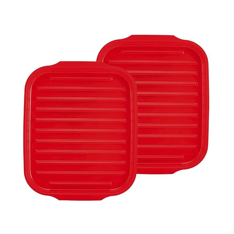 Copco Bandejas De Bacon Para Microondas 2Pzs. - Farmacias Arrocha