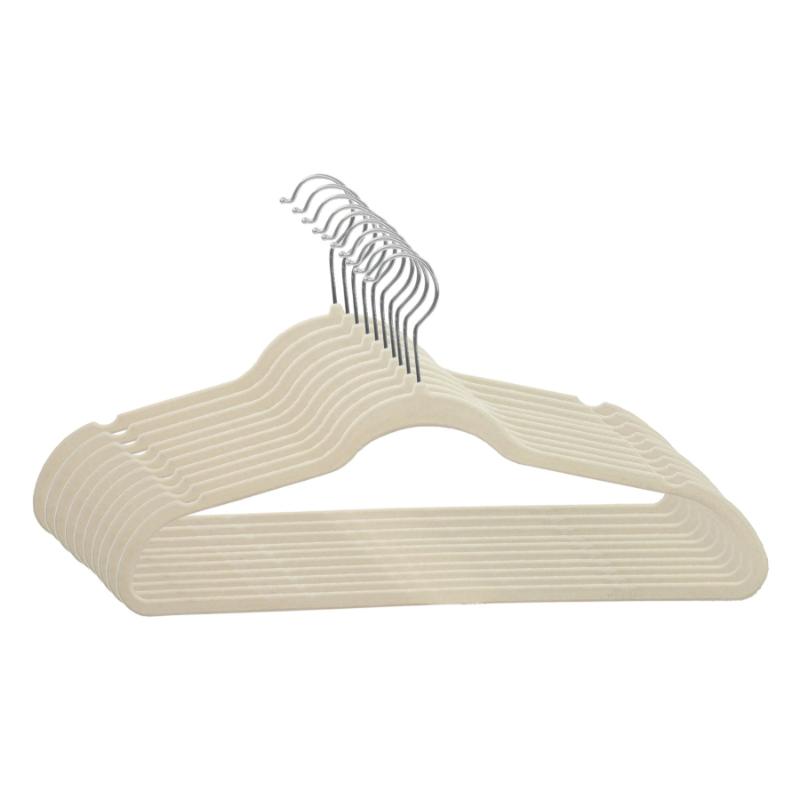 Set De Ganchos De Ropa 10 Piezas Light Grey - Farmacias Arrocha