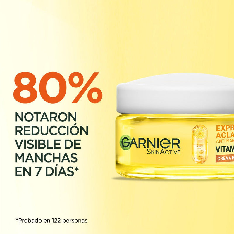 Garnier Express Aclara Crema Antimanchas Vitamina C 50 ml - Farmacias Arrocha