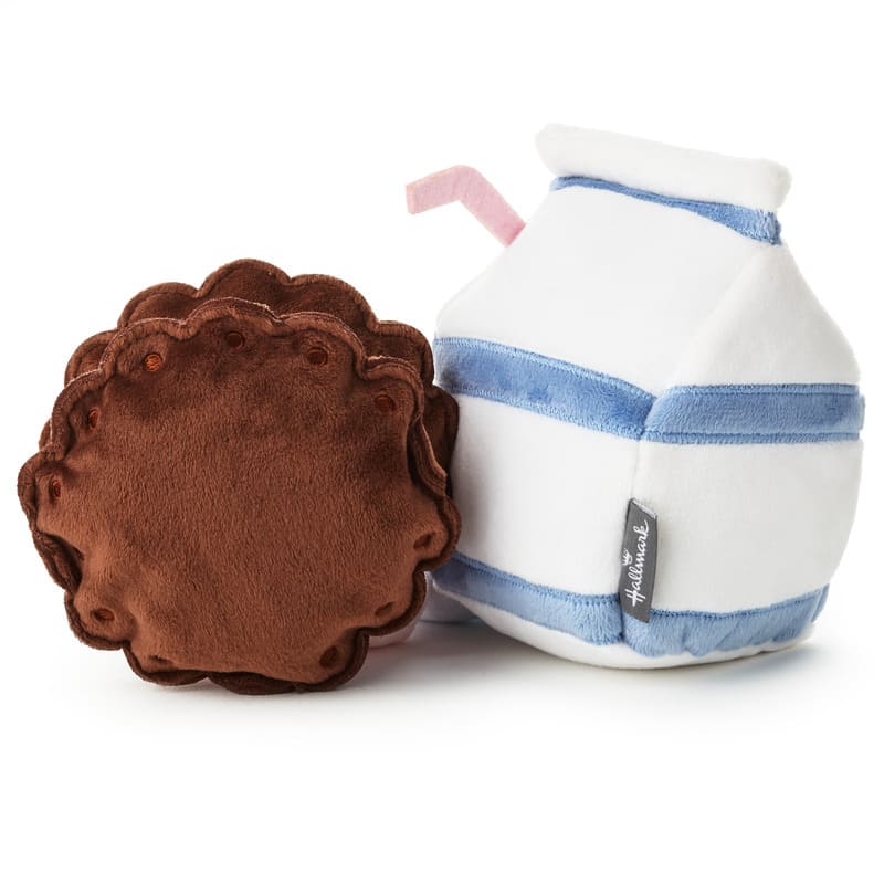 Hallmark Better Together Peluche magnético de leche y galletas, 6" - Farmacias Arrocha