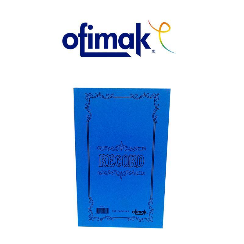 OfiMayor Libro Record 500 Pag - Farmacias Arrocha