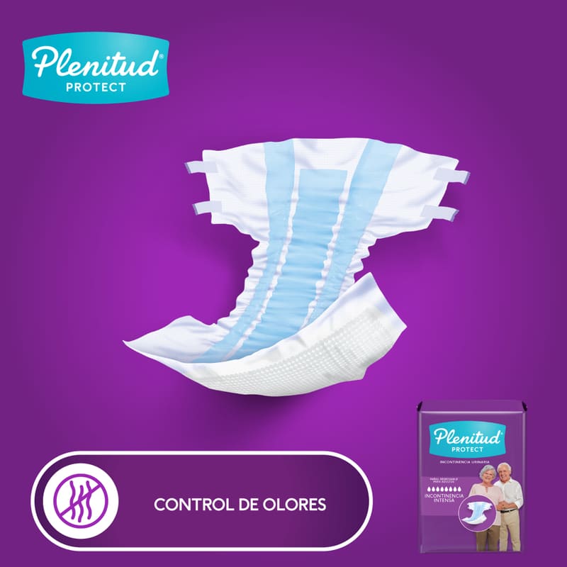 Pañales para Adulto Plenitud Protect M 20U - Farmacias Arrocha