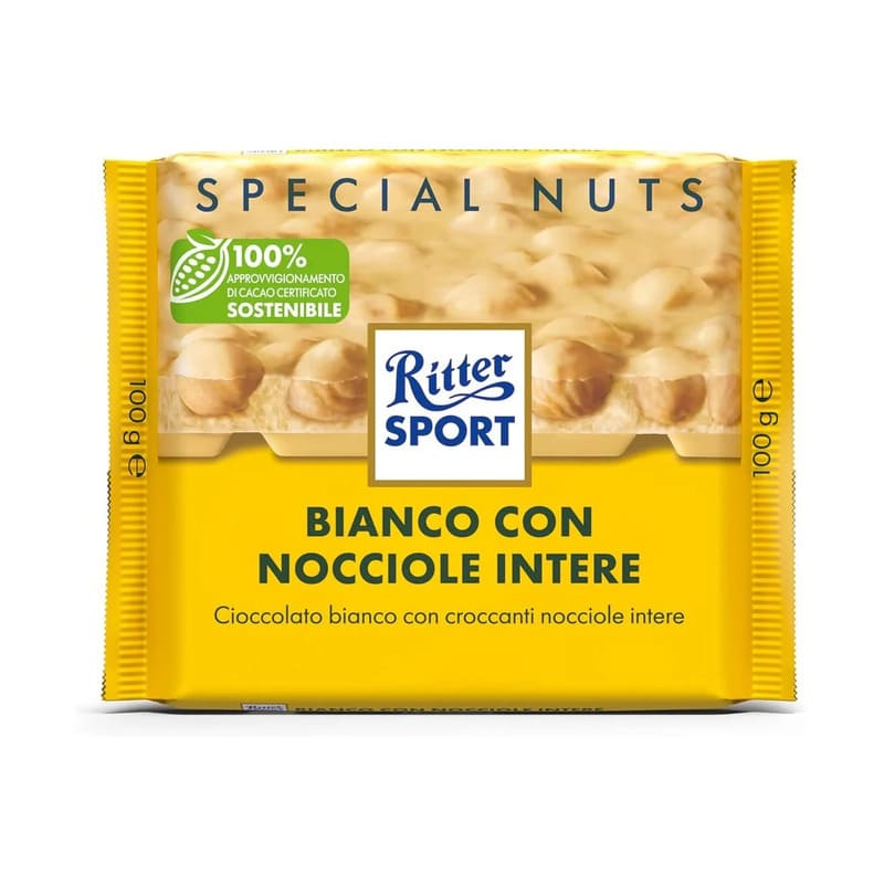 Ritter Blanco C/Avellana Entr 100Gr - Farmacias Arrocha