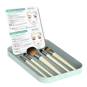 Ecotools Juego De Brochas De Maquillaje Para Sombra De Ojos, Base, Labial Y Corrector, Juego De 5 - Farmacias Arrocha