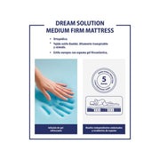DREAM SOLUTION MEDIUM FIRM MATTRESS - Farmacias Arrocha