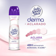 Desodorante Lady Speed Stick Derma + Aclarado Perla Aerosol 91 g - Farmacias Arrocha