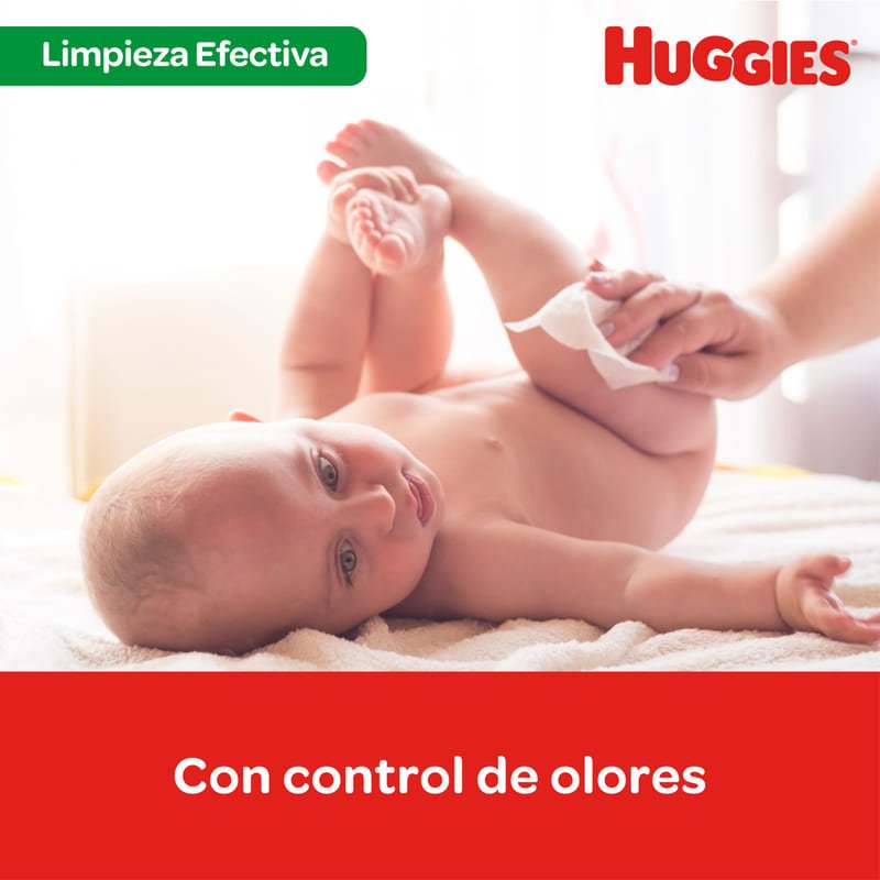 Toallas Húmedas Huggies Limpieza Efectiva 16U - Farmacias Arrocha