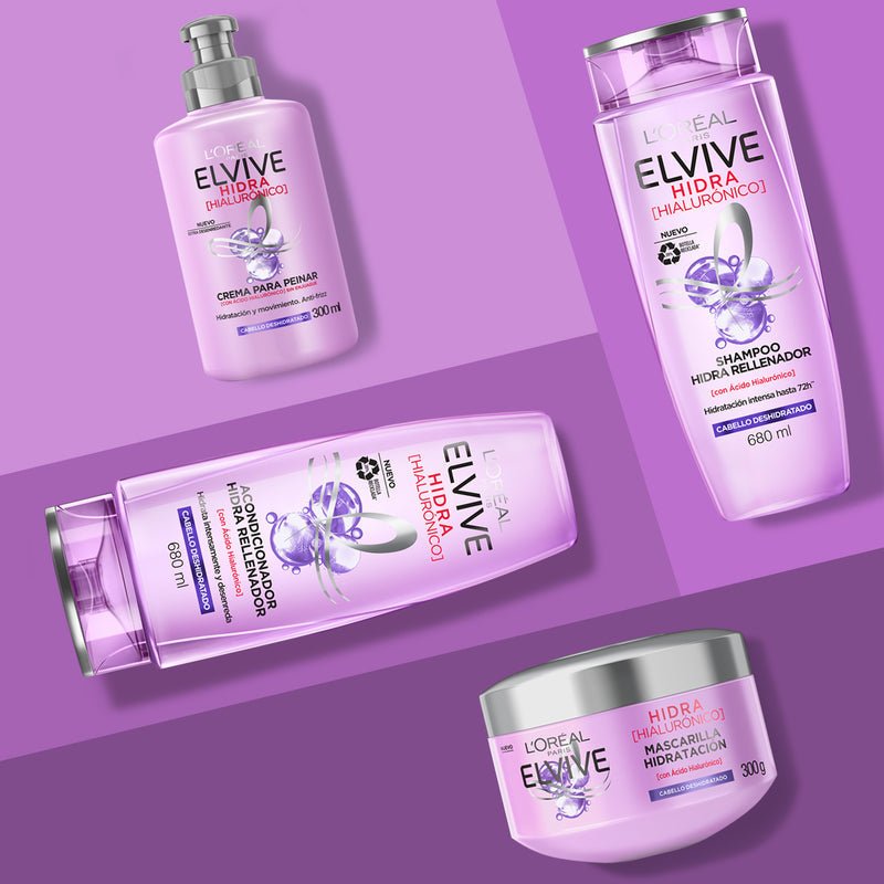 Elvive Hidra Hialurónico Mascarilla Tratamiento Hidratación 300g - Farmacias Arrocha