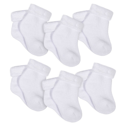 Gerber Medias Blancas Unisex 6PK 6-9M - Farmacias Arrocha