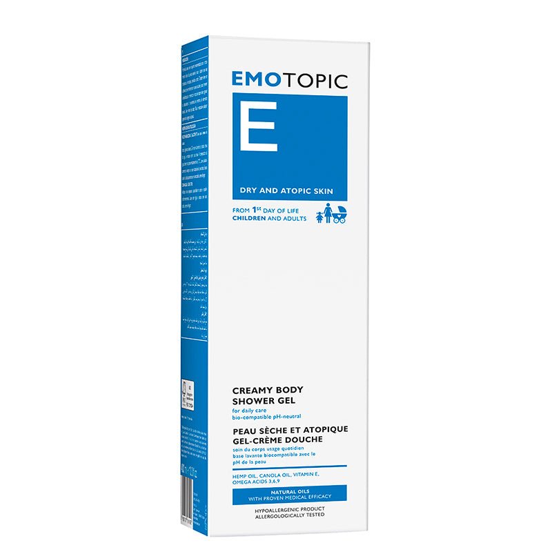 Emotopic Gel de ducha cremoso para el cuidado diario, desde el primer día de vida 400 ml - Farmacias Arrocha