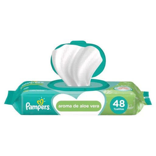 Pampers Wipes Aloe Vera 12X48 - Farmacias Arrocha