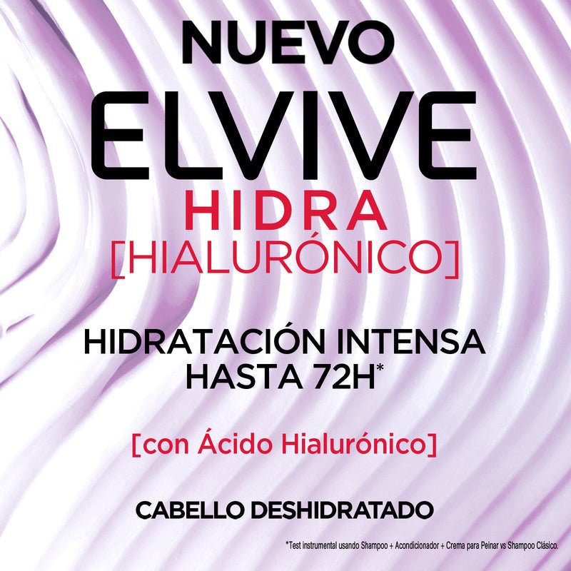 Elvive Hidra Hialuronico Shampoo 370ml  - Farmacias Arrocha