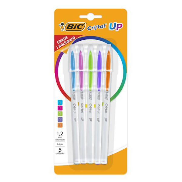 Bic Bol. Cristal Bic Up 1.2Bl4 + 1 Fashion - Farmacias Arrocha
