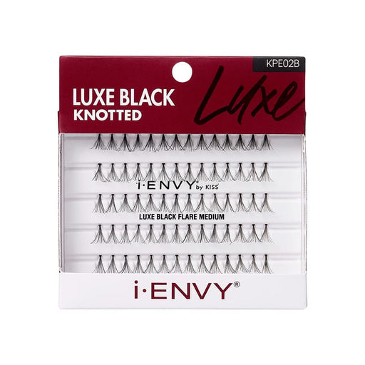 Kiss Pestañas Postiza Individual I - Envy Luxe Black Flare M - Farmacias Arrocha