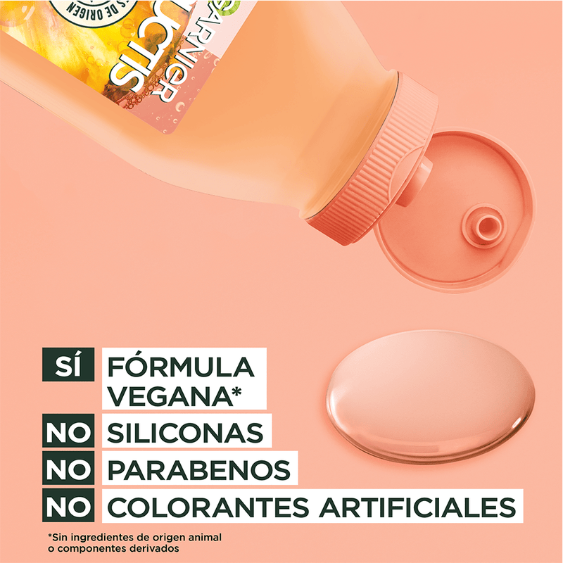 Shampoo Anti - Quiebre Garnier Fructis Hair Food Piña GARNIER FRUCTIS 300 Ml - Farmacias Arrocha