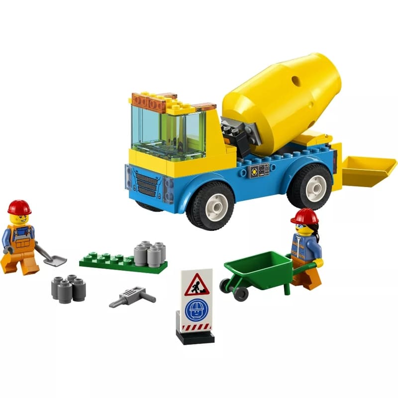 Lego City Cement Mixer Truck - Farmacias Arrocha