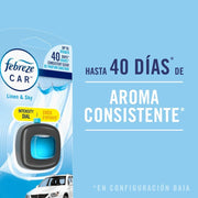 Aromatizante Para Autos Febreze Linen & Sky, 1 Unidad - Farmacias Arrocha