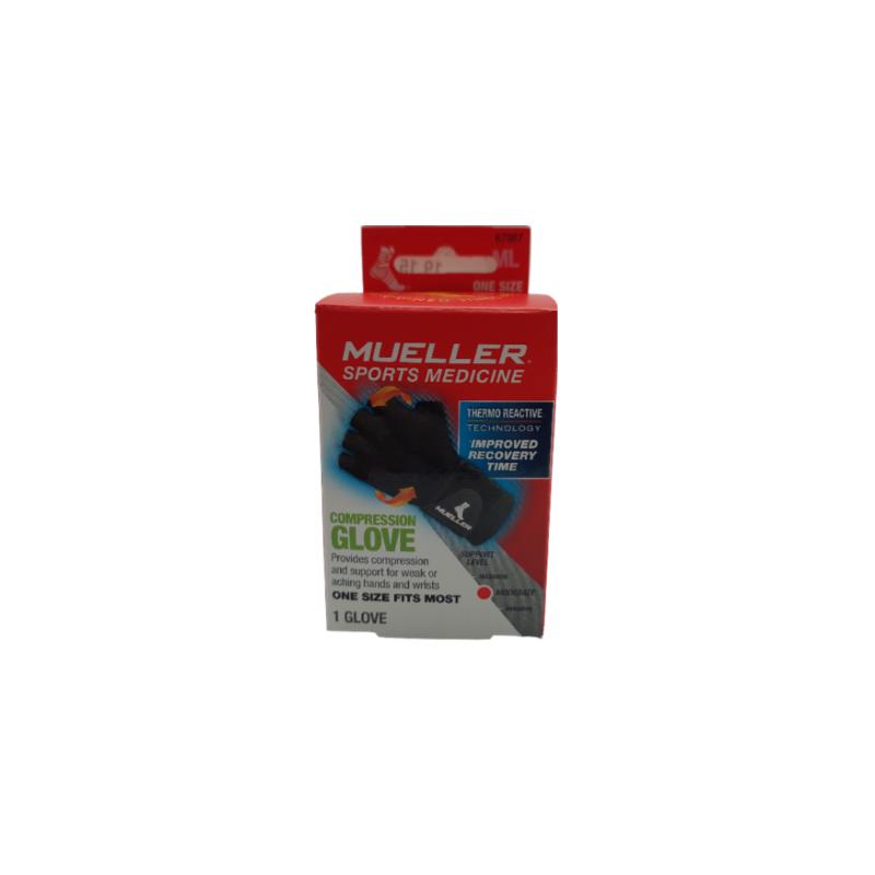 Mueller Sports Compression Glove Osfm - Farmacias Arrocha