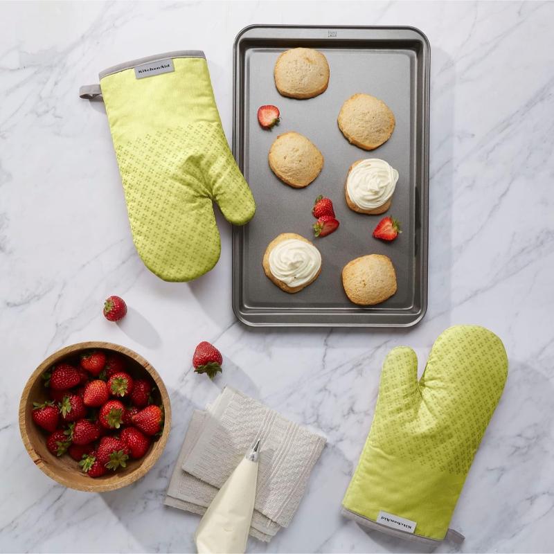 Set De 2 Guantes De Cocina Verde - Farmacias Arrocha
