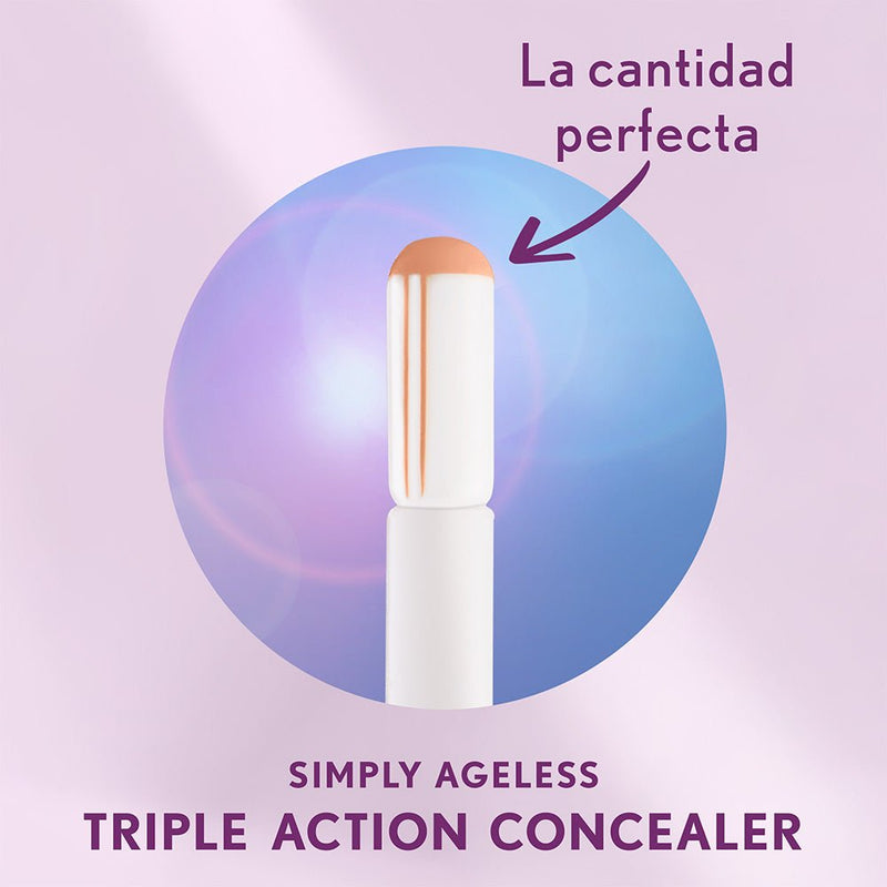 COVERGIRL SIMPLY AGELESS TRIPLE ACTION CONCEALER - Farmacias Arrocha
