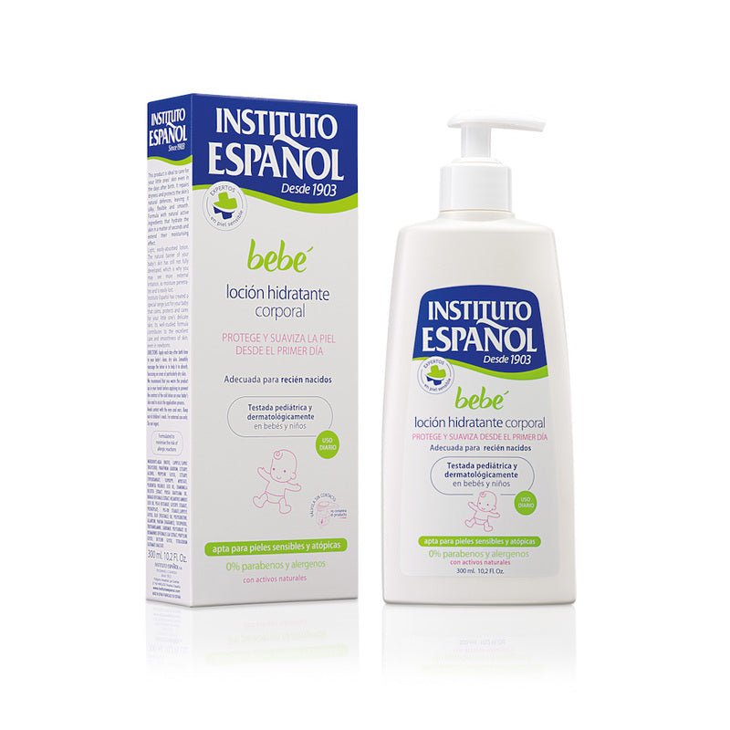 Instituto Español Loción Hidratante Corporal Bebe 300 Ml - Farmacias Arrocha