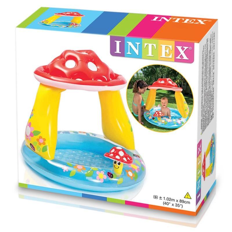 Intex Piscina Con Techo De Hongo 1.02M X 89Cm - Farmacias Arrocha