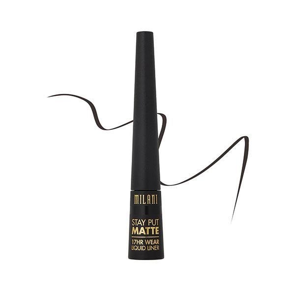 Milani Stay Put Matte 17Hr Wear Liquid Eyeliner- Delineador Liquido Matte - Farmacias Arrocha