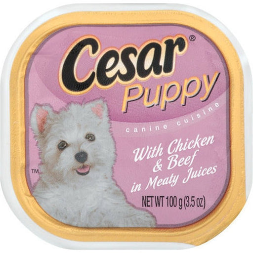 Cesar Canine Cuisine Cachorro - Pollo y Carne 3.5 oz. - Farmacias Arrocha
