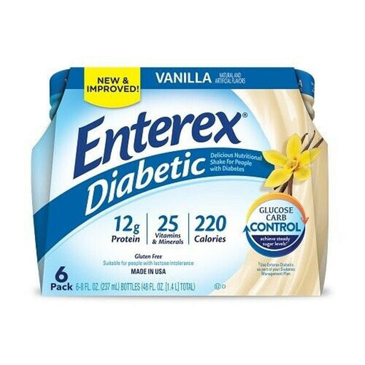 Enterex Diabetico Vainilla 6Pk - Farmacias Arrocha