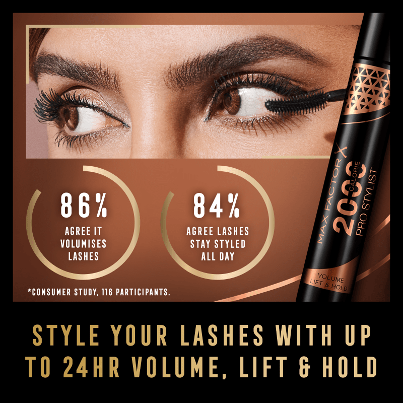 Max Factor Mascara 2000 Calorie Pro Stylelist - Farmacias Arrocha
