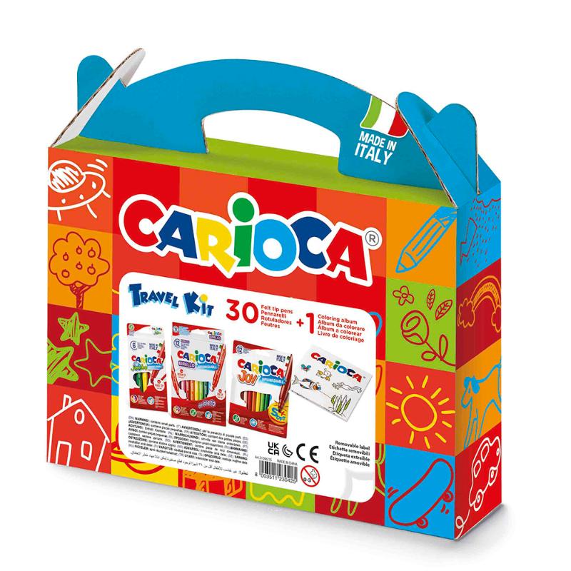 Carioca Travel Suitcase Coloring Album - Farmacias Arrocha