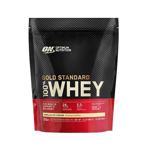 Sport Nutrition Optimun Nutrition Gold Standard 100 Per Cent Whey Vanilla Ice Cream - Farmacias Arrocha